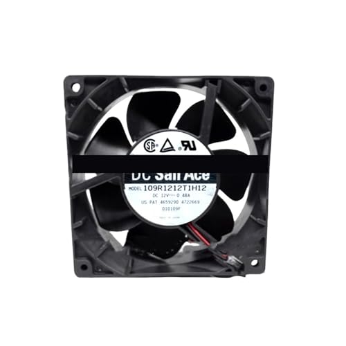 Ventilador 109R1212T1H12 12V 0.48A para refrigeración de chasis interno