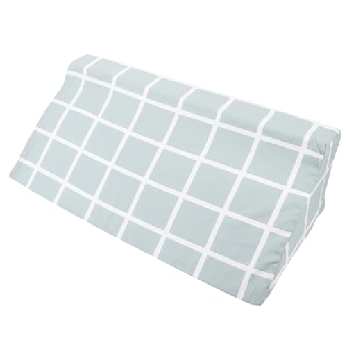 WEKADRIN Cuscino Cuneo Letto Forma R Supporto Ergonomico Antidecubito per Anziani e Pazienti Allettati Cuscino Triangolare Alta Densità Sostegno Confortevole per Schiena Vita e Gambe Aiuto