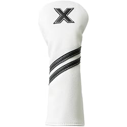 Golf Club Covers,4pcs or 1pc Golf Headcovers for Woods and Driver Fairway Hybrids Women Men - Premium PU Leather with Interchangeable Tags & Magnetic Blade and Mallet Putter Covers