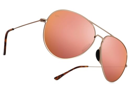 Image of Shady Rays Aviator Tangle Free - Polarized Womens Sunglasses