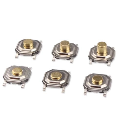 Interruptor táctil SMD 4x4x1.7mm pulsador momentáneo con cabezal de cobre para PCB