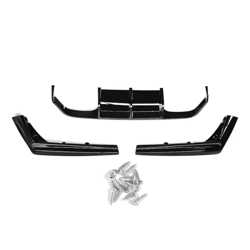 Difusor trasero de 3 piezas para F80 M3 y F82 F83 M4 2014-2018 splitter protector