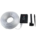 IDIDOS Tira LED, tiras LED de 3 V, tiras LED impermeables, tiras de luz multicolor, luces LED alimentadas por energía solar para dormitorio, cocina, escaleras, pasarela, piscina, tira de luz LED