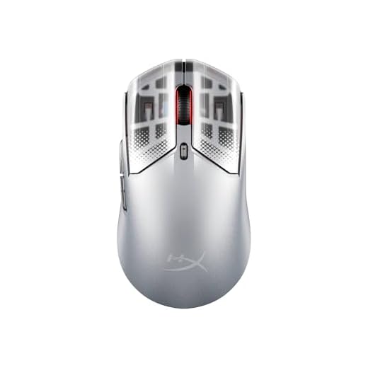 HyperX Pulsefire Haste 2 S Silver Wireless Gaming Mouse