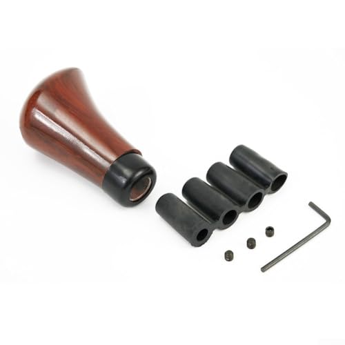 Pomello del cambio facilmente installabile in legno di noce per tutti i modelli di veicoli manuali standard