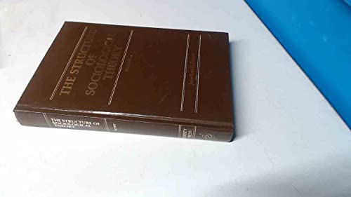 The structure of sociological theory (The Dorse... 0256026807 Book Cover