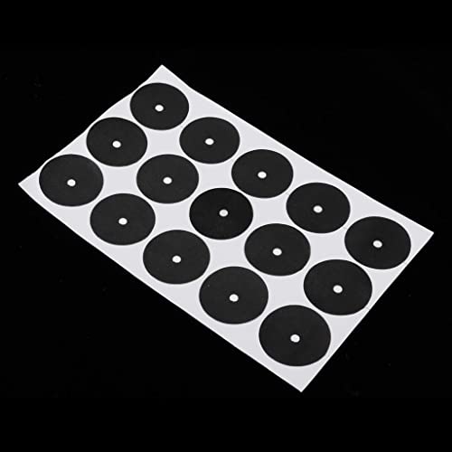 Perfeclan 35mm Billardtisch Spots Billardtisch Markierung Stickers Billardtisch Markierungspunkte, Selbstklebende Billardpunkt Aufkleber, Billiard Ball Spot Aufkleber, Billard Point Sticker Zubehör