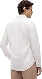 Tommy Hilfiger Męska koszula Heritage Oxford Stripe RF MW0MW36238 L/S Koszula, Brązowa, M, Brązowy (płótno safari/białe), M