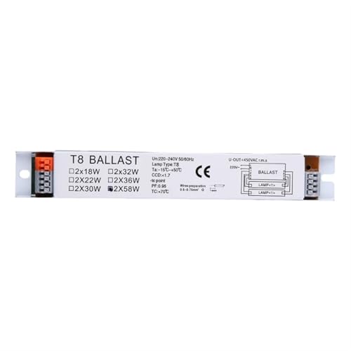 Ballast électronique T8 58W à démarrage rapide pour tube fluorescent sans scintillement
