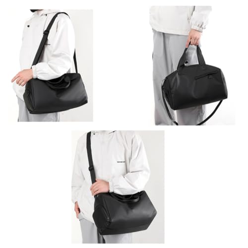 Bolsa deporte con compartimento para zapatos y ropa húmeda, maleta impermeable de gimnasio 20L 2