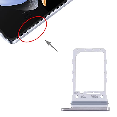 Peças de reposição para celulares Para Samsung Galaxy Z Flip4 SM-F721B Bandeja de cartão SIM origina