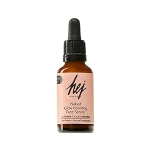 HEJ ORGANIC Sérum facial contra arrugas y para pieles envejecidas, cosmética natural para todos los tipos de piel, cuidado intensivo, 30 ml