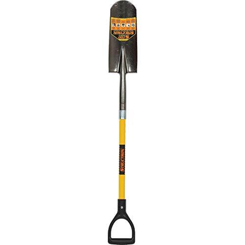 Pala tipo Drain Spade con mango de fibra de vidrio 29" miniatura 1