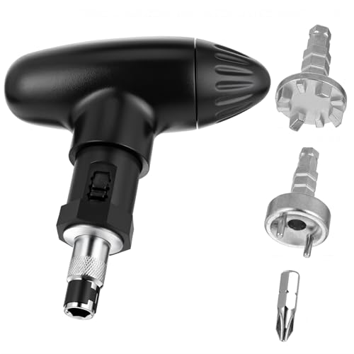 Zyghjort Golf Spike Removal Tool, Golf Spike Wrench Universal Golfs Shoe Spikes Replacements Tool Durable Stainless Steel Cleats Plastic Handle Ripper Replacement Aid