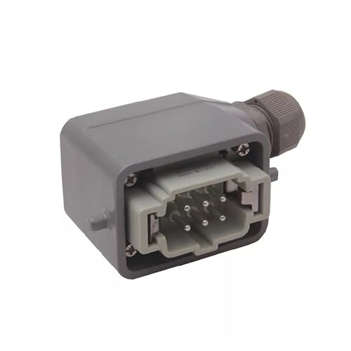 Connecteur robuste HDC-HE-006F à 6 broches pour câblage d'armoire électrique et automates - 3