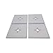 QSC Quarter Scale Car Square Lexan Toe Plates
