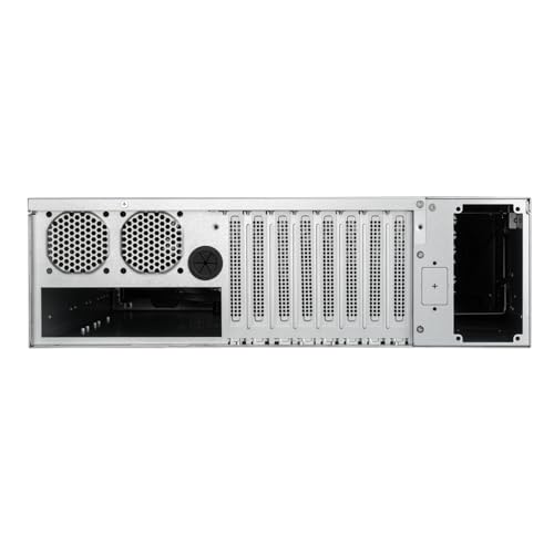 Image of Silverstone Technology RM31 3U rackmount Server Chassis with Dual Power Supplies and 360mm radiators Support, SST-RM31
