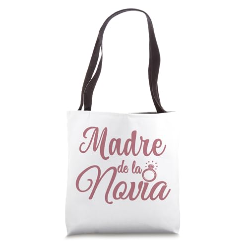Bolso tote para madre de la novia, boda y despedida de soltera en español miniatura 1
