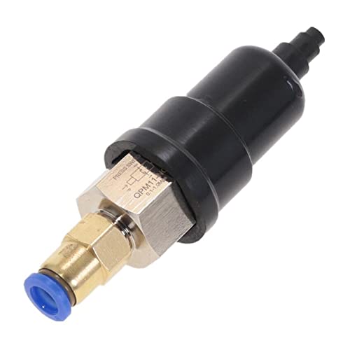 Złącze montażowe Regulowany wyłącznik ciśnienia powietrza Membranowy typ normalnie otwarty zwykle zamknięty (Color : DN8 NO, Size : With 4mm Fittings)