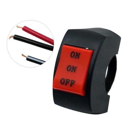 Interrupteur guidon moto universel pour commande de phare et klaxon de scooter - 5