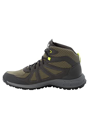 Image of Jack Wolfskin Mens Woodland 2 Texapore Mid Hiking Shoe