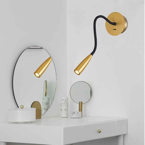 Applique murale LED flexible col de cygne lampe lecture