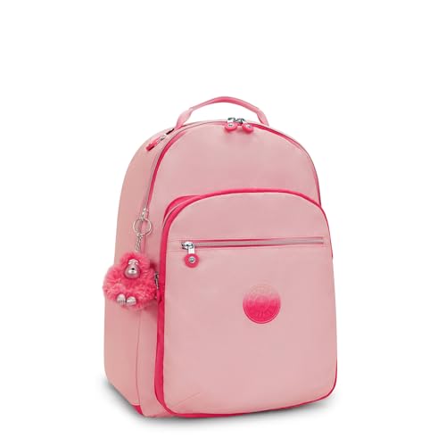 Image of Kipling Women's Seoul 15 inch Laptop Backpack, Durable, Roomy with Padded Shoulder Straps, Built-In Protective Sleeve