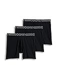 Jockey Men's Underwear Active Microfiber Midway Brief - 3 Pack, Black, m