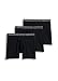 Jockey Men's Underwear Active Microfiber Midway Brief - 3 Pack, Black, L