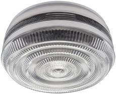 ROYAL COVE 672049 Drum-Style Ceiling Fixture Replacement Glass with Clear