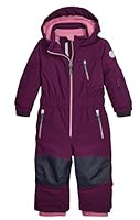 first instinct by killtec Kinder Skioverall mit Kapuze FISW 46 MNS ONPC, pflaume, 86/92, 43399-000