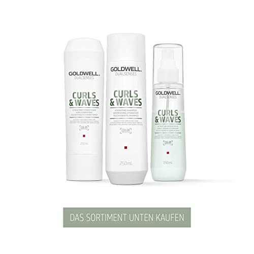 Foto von Goldwell Dualsenses Curls & Waves Feuchtigkeits Shampoo für lockiges und gewelltes Haar, 250 ml, frisch