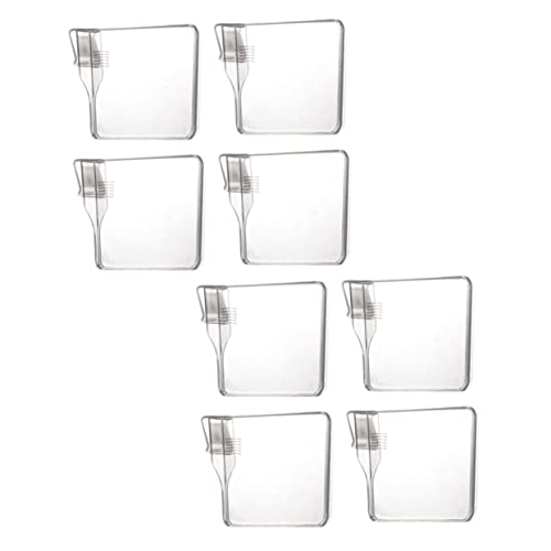 DOITOOL 8pezzi Separatori Per Pp Organizzatori Di Combinazione Fai Da Te Divisori Trasparenti Per Domestici Per Mantenere Asciugamani Biancheria Intima e Calzini Ordinati