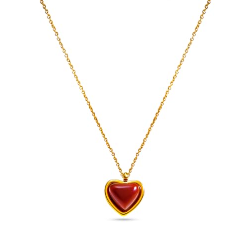 Image of Rubans Demi Fine Stainless Steel Pendant Chain Daily Gift for Women & Girls