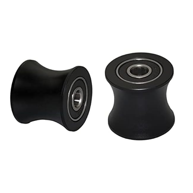 Total Gym Replacement Set of 4 Wheels/Rollers Compatible with Models DLX, DLX II, DLX III, Adv DLX, Pilates, Pilates Pro 2500, 3000, 4000£¬570, 2000 £¨Black£©