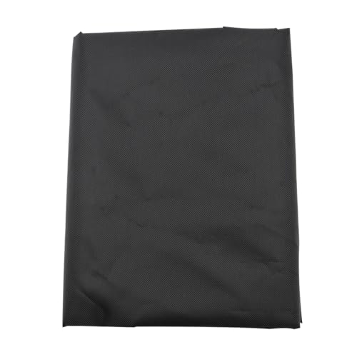 ZONADAH Kajak-Cockpit-Abdeckung, 115 x 67 cm, universell verstellbar, staubdicht, Lukendeckel für Kajaks, schwarz, wasserdicht, Kanu-Cockpit-Schattenabdeckung, UV-Schutz, Kajak-Kanu-Sitzschutz