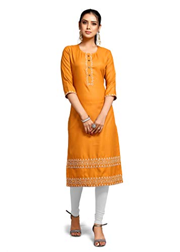 Image of Shiv Textiles Women's Cotton Regular Fashion Kurti