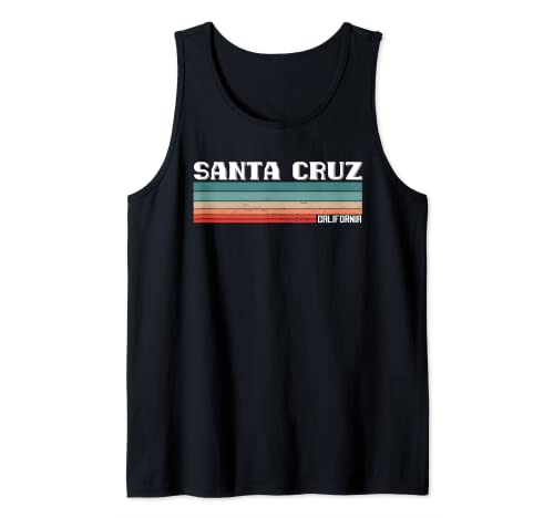 Santa Cruz - Skate Surf Vintage Retro Surfboard California Camiseta sin Mangas Cover