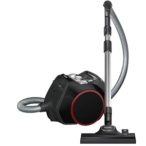 Miele – Boost CX1 – krachtige, compacte en handige stofzuiger met Vortex-technologie en AirClean hygiënefilter, kleur zwart en rood – 11602470