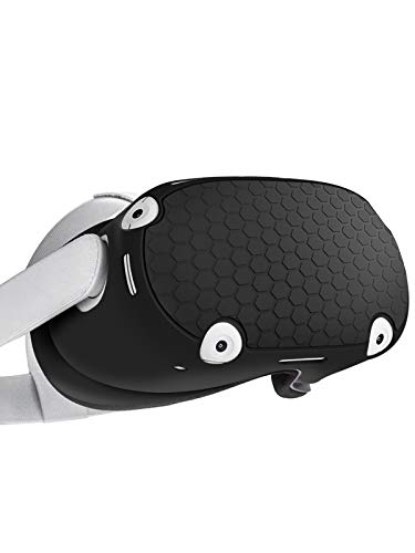 Oculus Quest 2 Cover VR Shell Front Face Protector Cover, Yoobao Silicone Front Face Soft Anti Scratch Anti Dust Anti Shock Cover Accessories for Oculus Quest 2 Headset