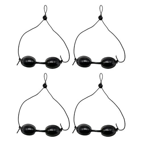 RANYAKE Paquete de 4 gafas protectoras para protección ocular de luz roja, gafas de cama de bronceado para mujer, gafas de sol para tomar el sol y proceso de luz LED IPL