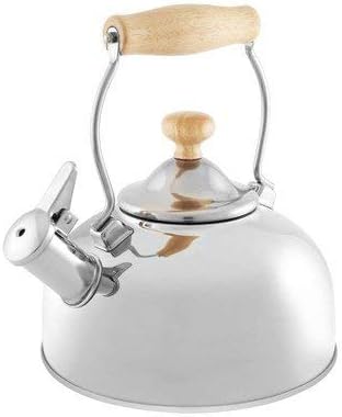 Chantal Woodbury Teakettle OFFicial shop 1.8qt sale Silver -