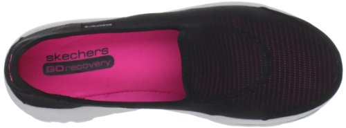 Skechers Skechers Performance Women's Go Walk Recovery Slip-On,Black/Hot Pink,6.5 M US