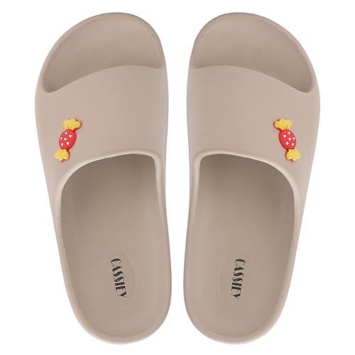 Image of CASSIEY Women Lightweight Anti-Skid Stylish Slides Flip Flops Slippers