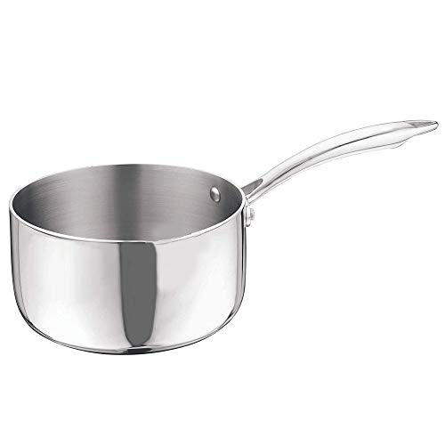 Vinod Platinum Triply Stainless Steel Milkpan Induction Friendly | Size: 14CM - 1.2L 1 Gallery Image