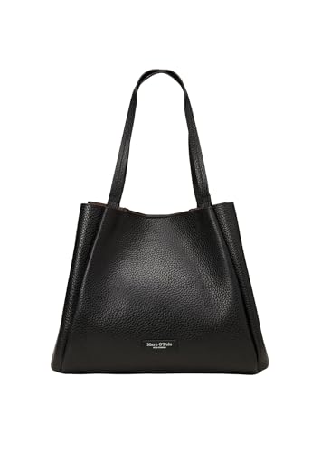Sac cabas M Marc O'Polo femme en toile noire modèle 60219650201109