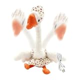 Peluche | 34 cm Recargable Que Imita y Repite lo Que Dices con Grabación Decorativo | Animales de Peluche,Regalo para Niño Niña Cumpleaños Habitación Cocoche