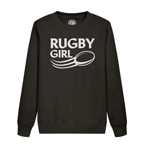 Sweatshirt enfant rugby girl confortable pour fille active adepte de sport