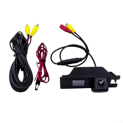 Snowchecking Telecamera posteriore con luce targa per Fiat per 500L [MK1] (2013-2018) telecamera posteriore per auto parcheggio retromarcia ausilio parcheggio