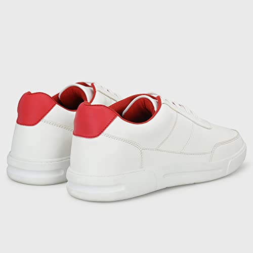 Image of Centrino Canvas Shoes for Men Sneakers | Casual Shoes for Man Stylish | Lightweight Lace-Up Design with Cushioned Insole | Breathable Comfortable Walking Shoes | Anti-Skid Sole | Mens Sneaker Shoes (3211)